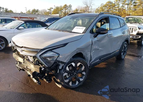 2023 Kia Sportage X-Line из США, поврежденный, VIN 5XYK6CAF7PG097410